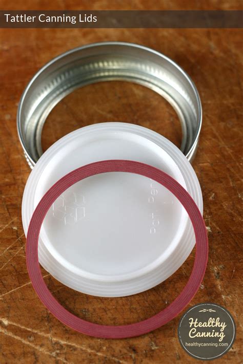 Tattler Canning Lids with Reusable Rings