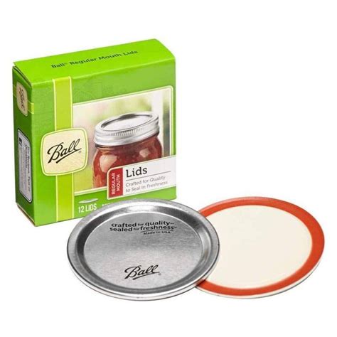 Ball Regular Mouth Canning Lids with Sure-Tight Seals