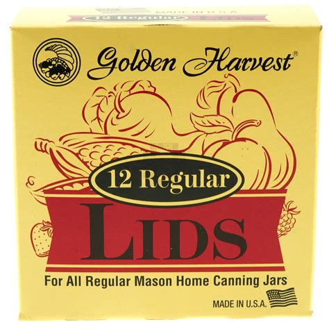 Golden Harvest Odor-Absorbing Canning Lids