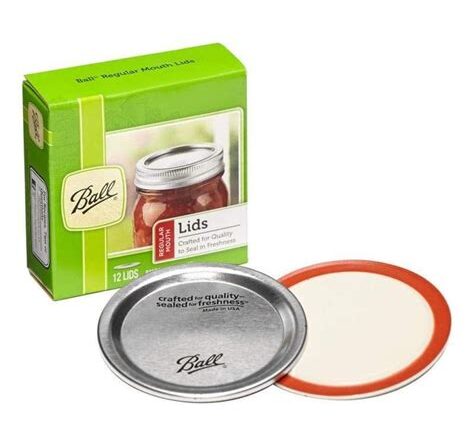 Ball Regular Mouth Canning Lids with Aroma-Lock Technology