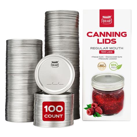 Kerr Regular Mouth Canning Lids with Aroma-Lock Technology