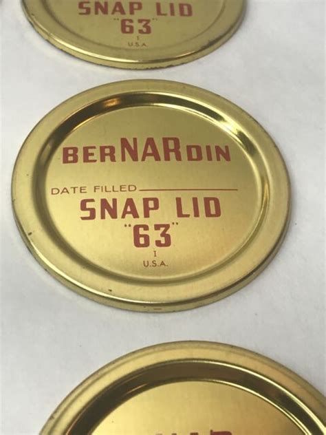 Bernardin Snap-on Canning Lids