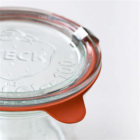 Weck Canning Lids with Built-in UV Sterilization