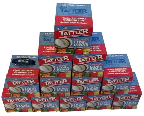 Tattler Wide Mouth Canning Lids