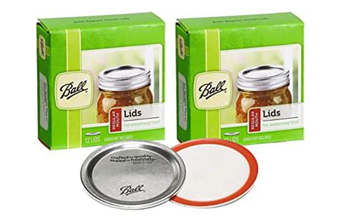 Ball Canning Lids with Built-In CO2 Absorbers