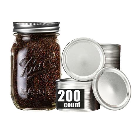 Kerr Regular Mouth Canning Lids with Color-Changing Preservation Indicators