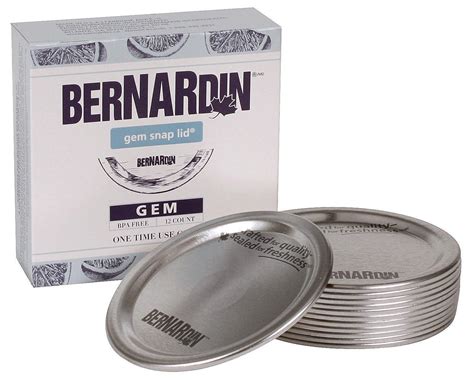 Bernardin Canning Lids with Oxygen Barrier Technology