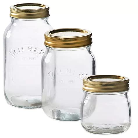 Kilner Canning Jars with Vacuum Lids